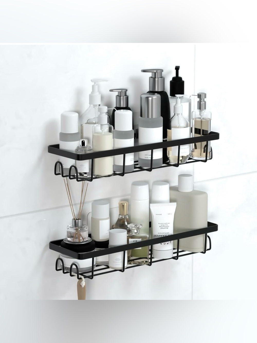 Shower Caddy Organizer with Hooks